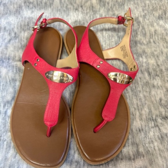 Women's Michael Kors Plate Flat Thong Sandals Size 7 (all three pairs) - Picture 7 of 15